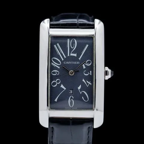 Cartier Tank Américaine 1741 26.5mm White gold Gray