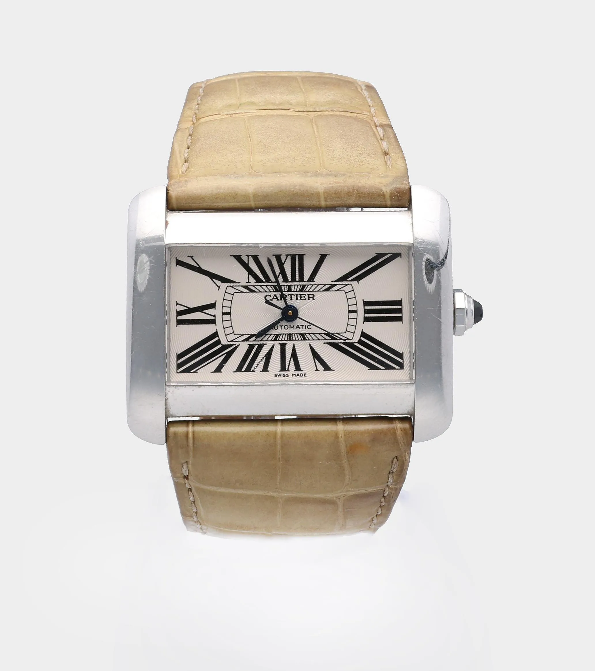 Cartier Tank Divan 2612 38mm Stainless steel Silver