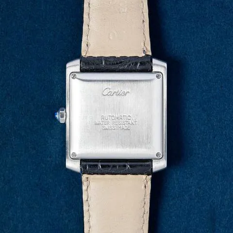 Cartier Tank Française 2302 28mm Stainless steel White 2