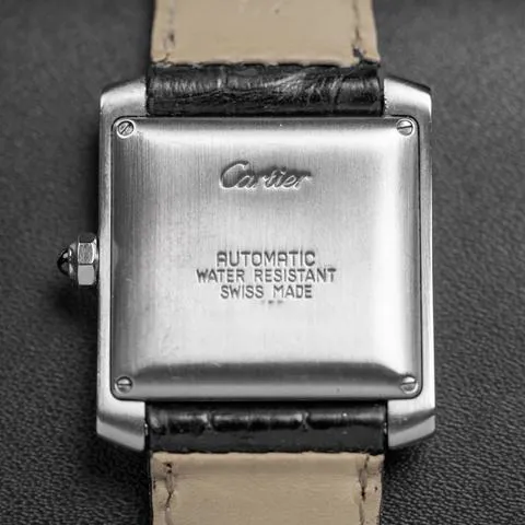 Cartier Tank Française 2302 28mm Stainless steel White 3