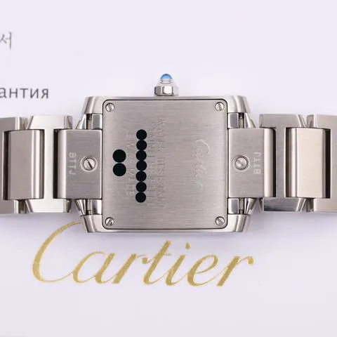 Cartier Tank Française W51008Q3 20mm Stainless steel Silver 7