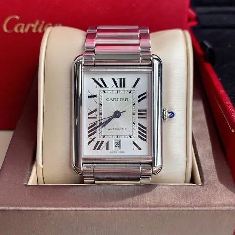 Cartier Tank Must WSTA0053 41mm Stainless steel Silver