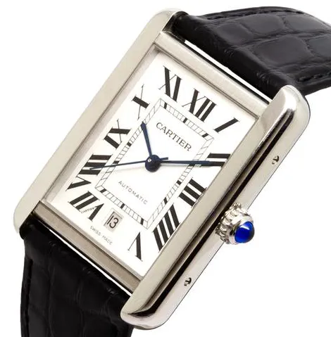 Cartier Tank Solo WSTA0029 31mm Stainless steel White 1