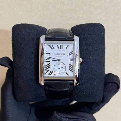 Cartier Tank W5330003 44mm Stainless steel Silver