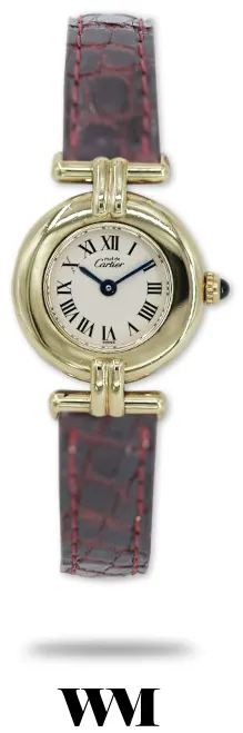 Cartier Vermeil 590002 24mm Yellow gold White