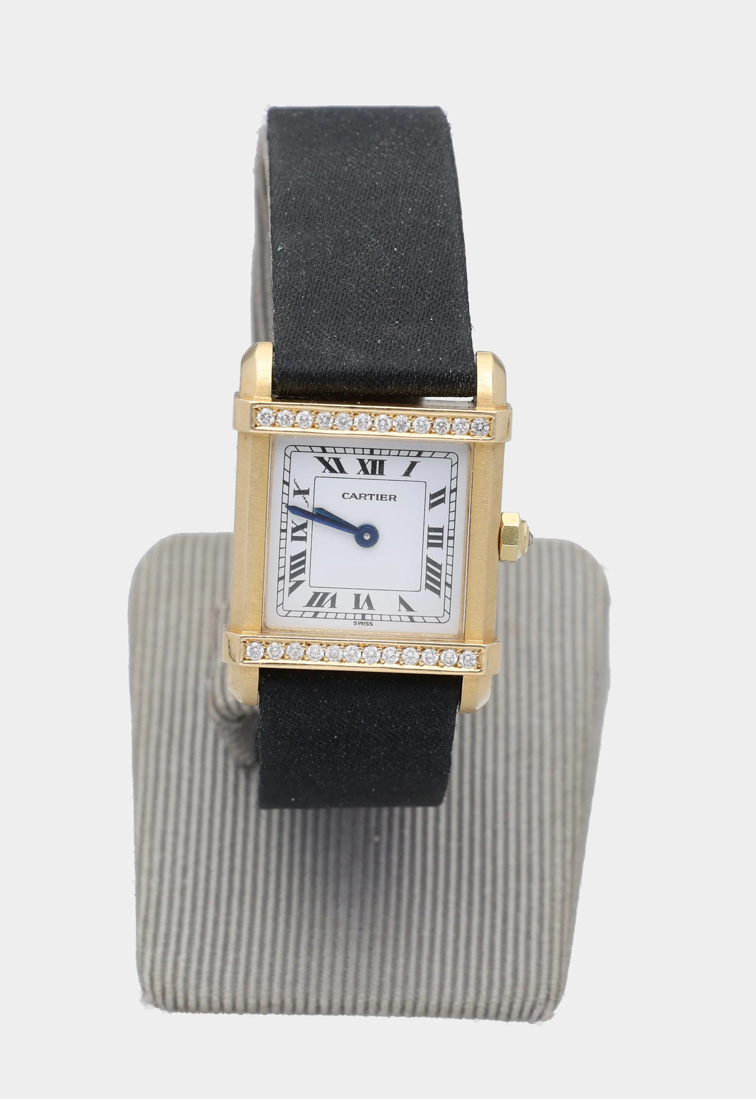 Cartier Tank Chinoise 20mm Yellow gold and Diamond White