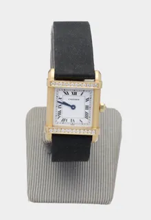 Cartier Tank Chinoise Yellow gold and Diamond White