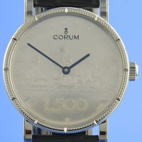 Corum 082.645.40 36mm Silver Silver