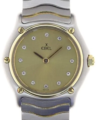 Ebel Classic 181908 26.5mm Steel Champagne