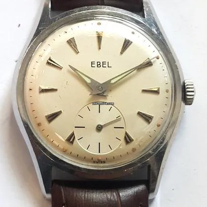 Ebel Classic 34mm Steel Silver