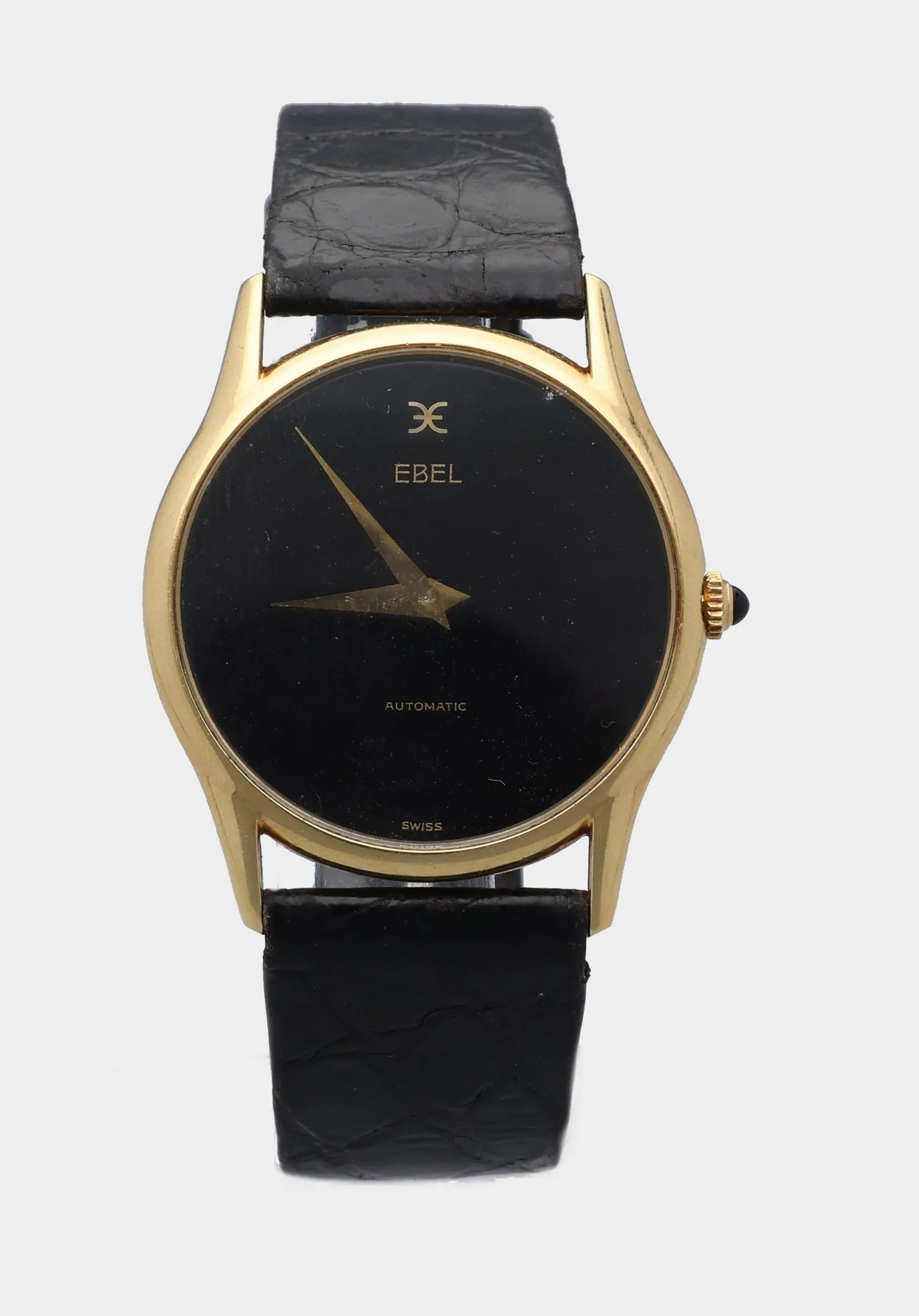 Ebel 33mm Yellow gold Black