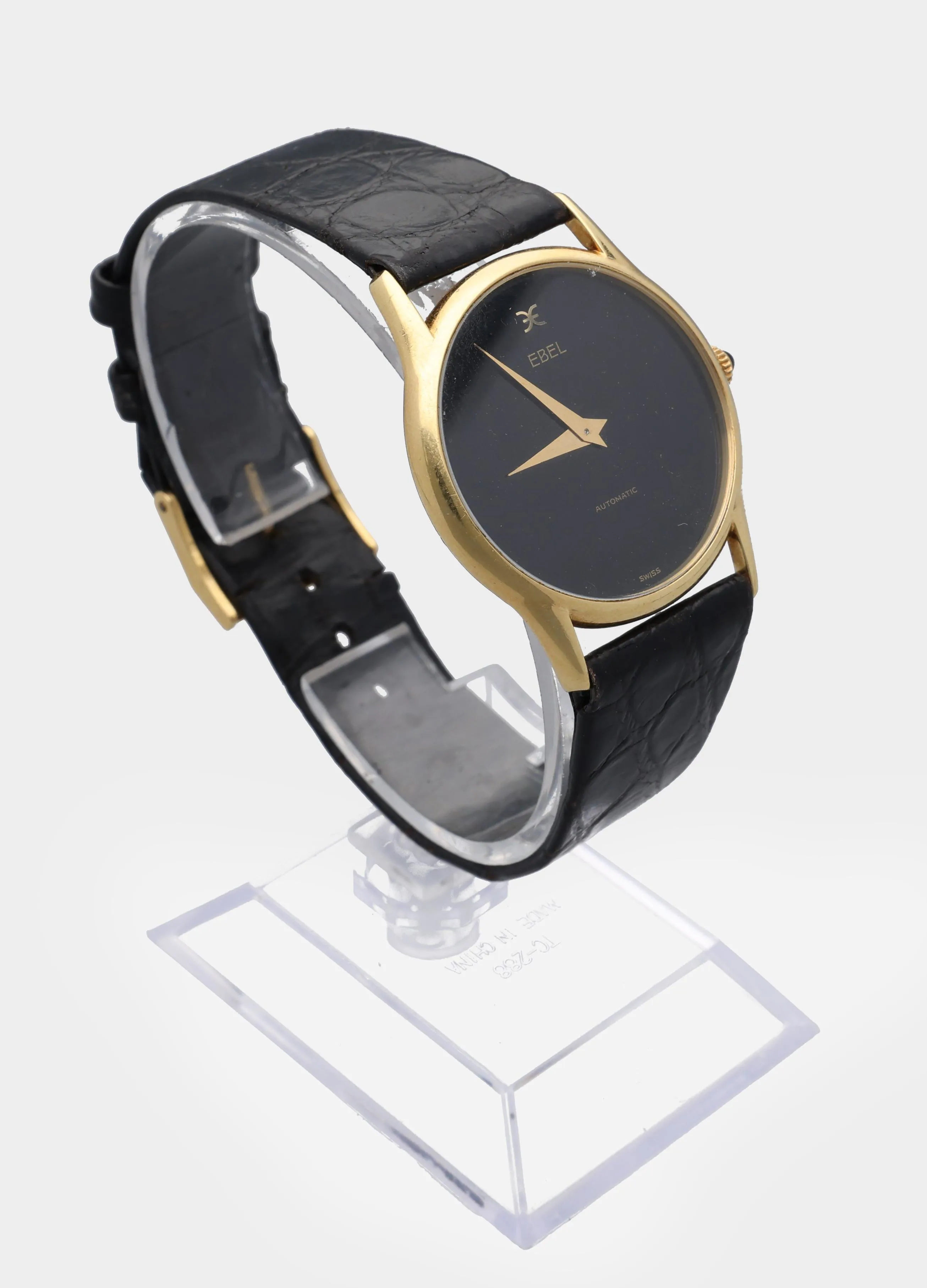 Ebel 33mm Yellow gold Black 2