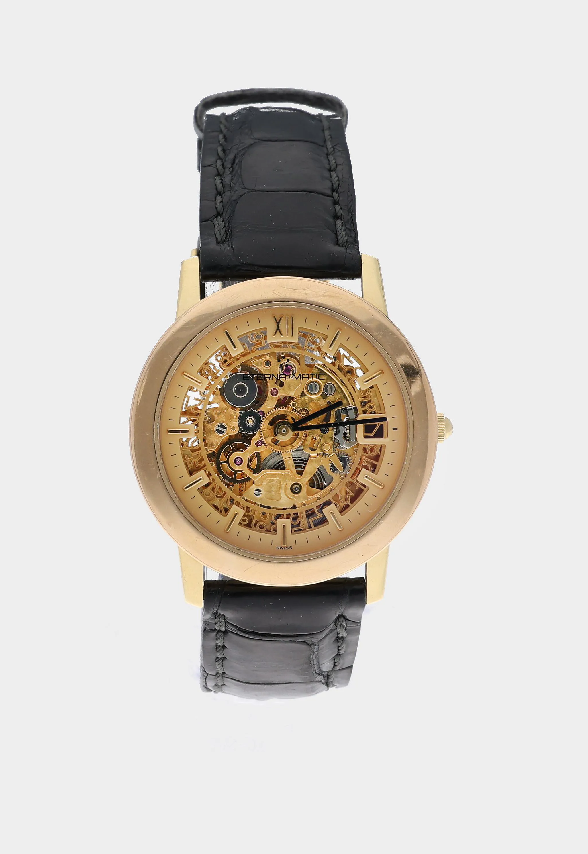 Eterna 1856 3500.69 35mm Yellow gold Gold