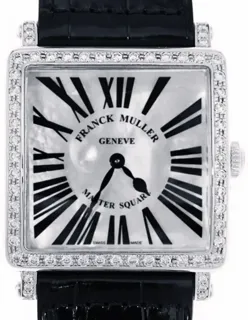 Franck Muller Master Square 6002 M B QZ R MOP D 1R Stainless steel White