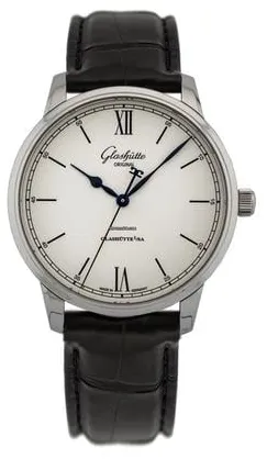 Glashütte Senator 1-36-01-01-02-30 or 36-01-01-02-30 40mm Stainless steel Silver