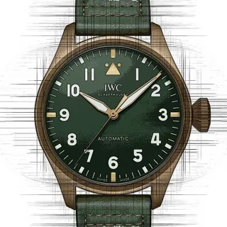 IWC Big Pilot IW329702 Bronze Green