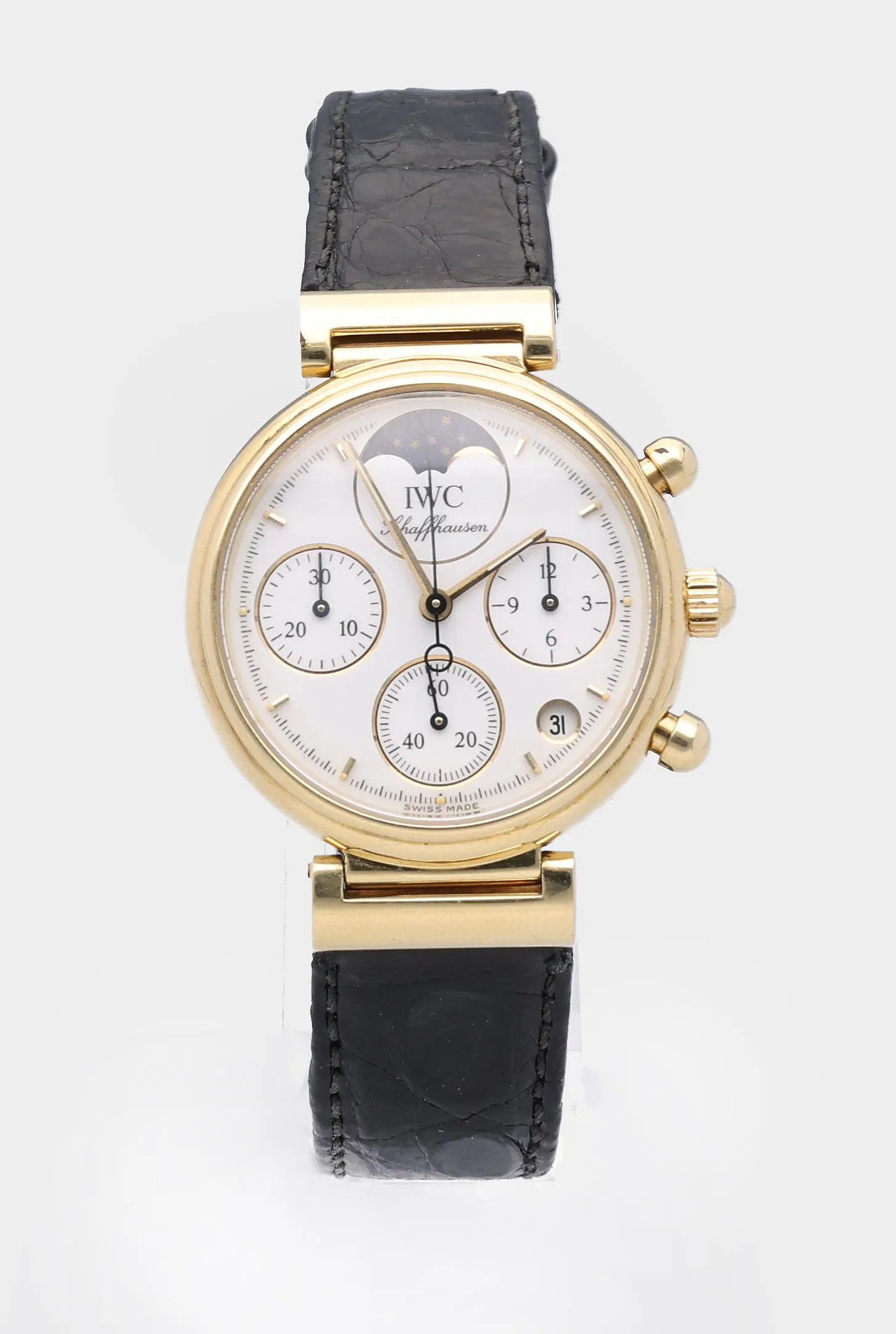 IWC Da Vinci 3736 29mm Yellow gold White