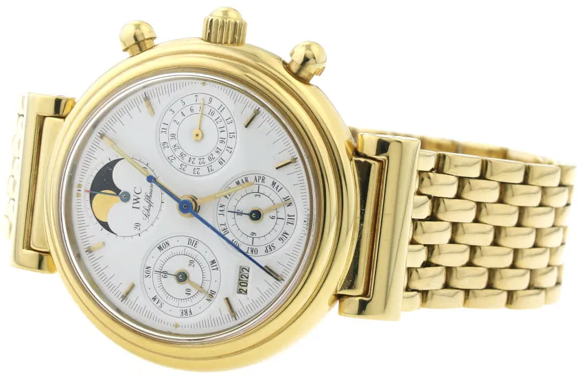 IWC Da Vinci Perpetual Calendar IW3750 39mm Yellow gold 1