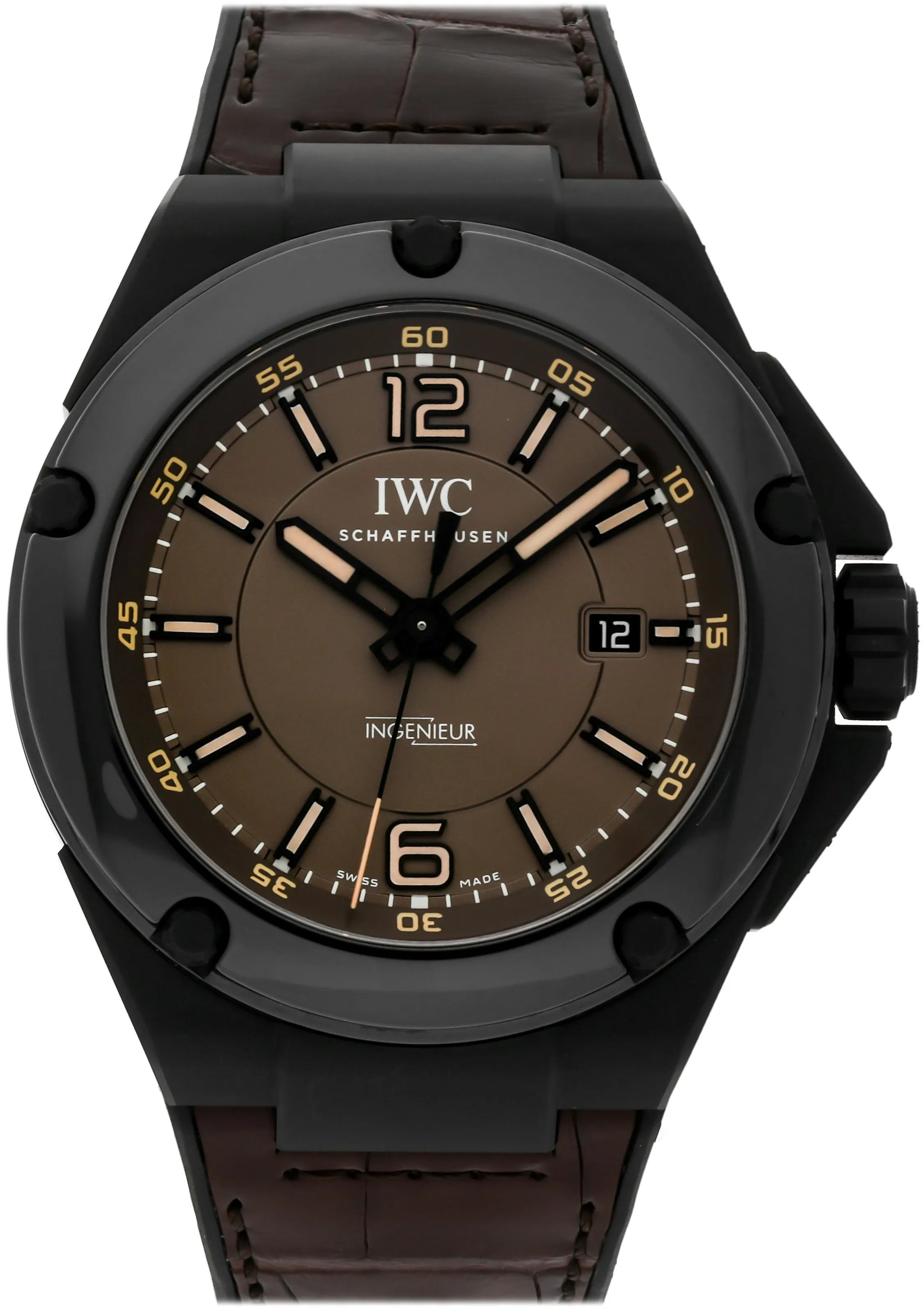 IWC Ingenieur IW322504 46mm Ceramic Brown