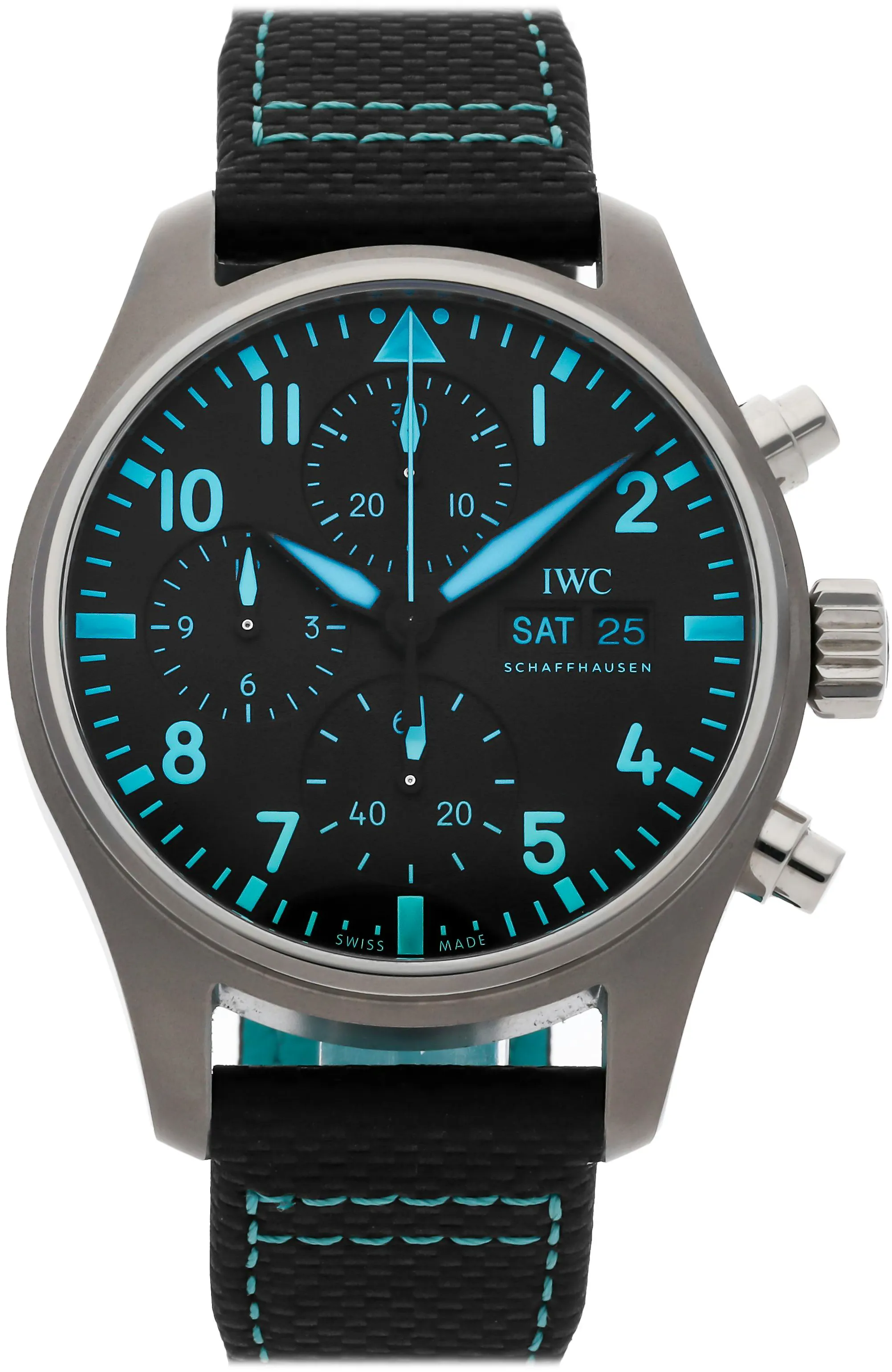 IWC Pilot Chronograph IW388108 41mm Titanium •