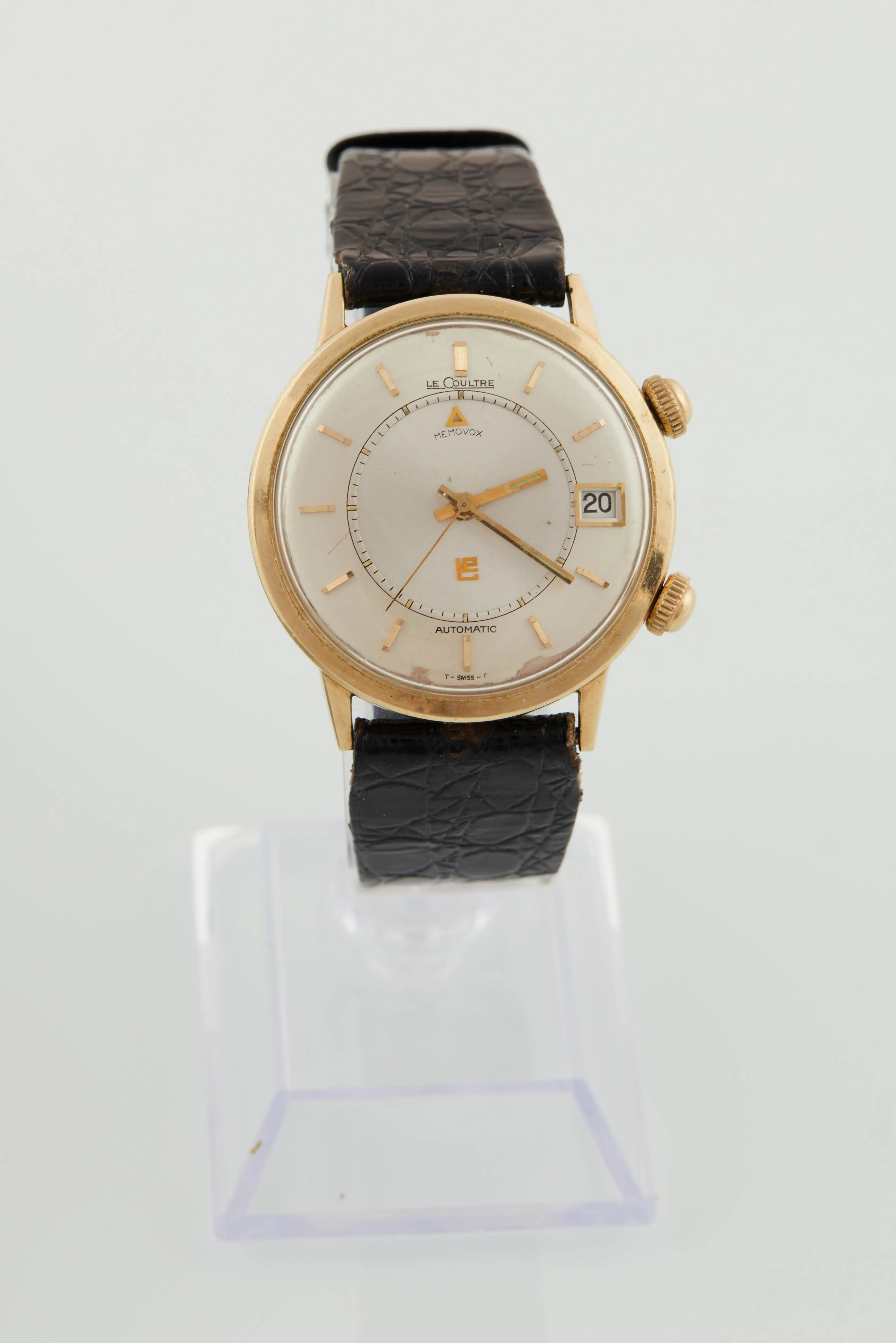 Jaeger-LeCoultre Memovox 3076-916 37mm Metal and gold-plated Silver