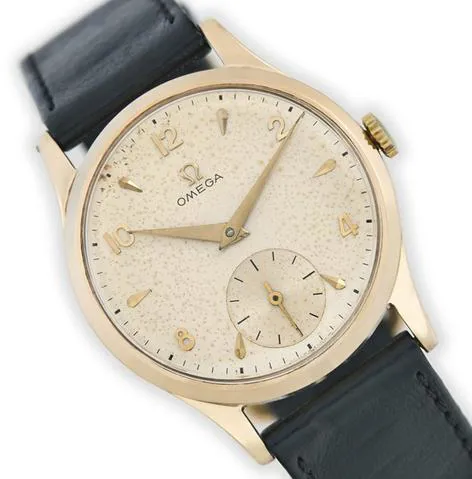 Omega 13322 34mm Yellow gold Champagne