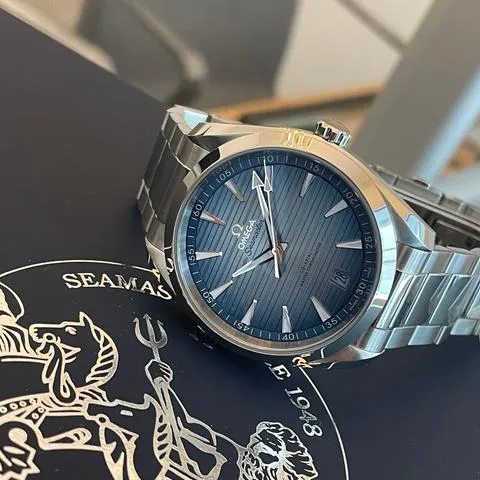 Omega Aqua Terra 150M 220.10.41.21.03.005 41mm Stainless steel Blue