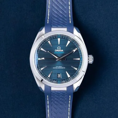 Omega Aqua Terra 220.12.41.21.03.001 39mm Stainless steel Blue