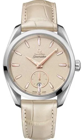 Omega Aqua Terra 220.13.38.20.09.001 38mm Stainless steel Beige