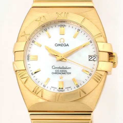 Omega Constellation Double Eagle 1190.70 31mm Yellow gold Mother-of-pearl