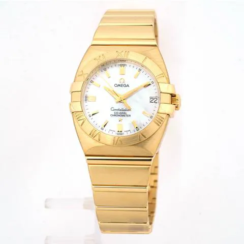 Omega Constellation Double Eagle 1190.70 31mm Yellow gold Mother-of-pearl 1