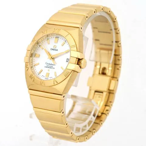 Omega Constellation Double Eagle 1190.70 31mm Yellow gold Mother-of-pearl 5