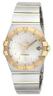 Omega Constellation Quartz 123.20.35.60.02.002 27mm Yellow gold and Stainless steel Silver