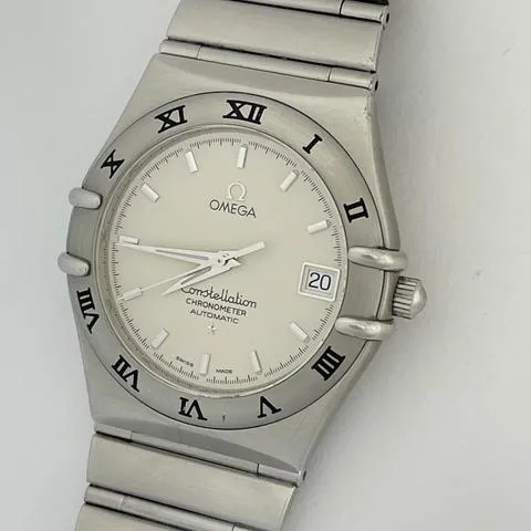 Omega Constellation 37mm Stainless steel White