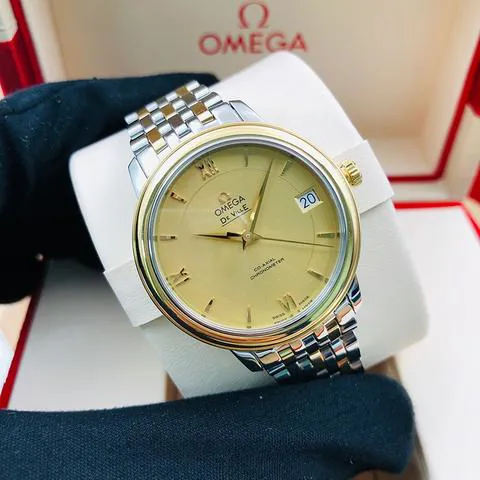 Omega De Ville 424.20.33.20.08.001 32.5mm Yellow gold and Stainless steel Yellow