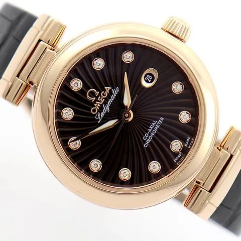 Omega De Ville 425.60.34.20.63.001 34mm Rose gold Brown