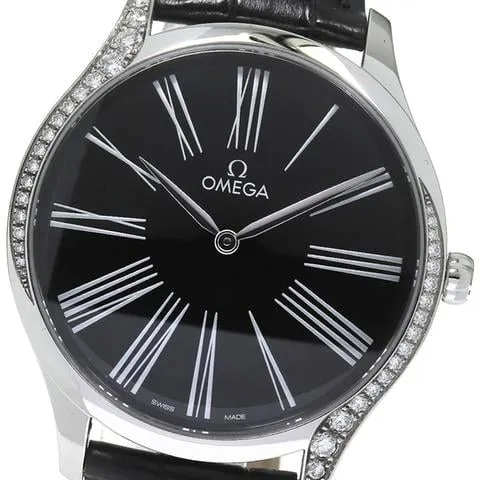 Omega De Ville 428.17.39.60.01.001 39mm Stainless steel Black