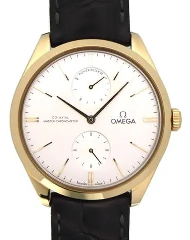 Omega De Ville 435.53.40.22.02.001 40mm Yellow gold Silver