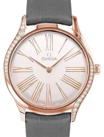 Omega De Ville 428.58.36.60.02.001 36mm Rose gold Silver