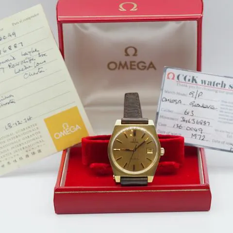 Omega Genève 136.0049 34mm Stainless steel Gold