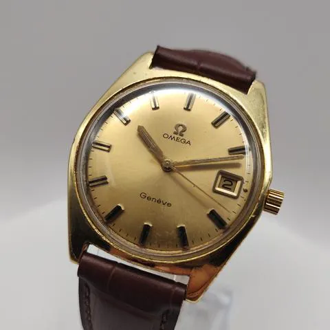 Omega Genève 136.041 35mm Stainless steel Champagne