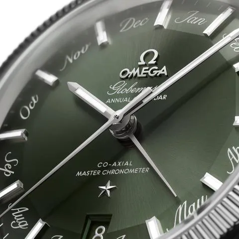 Omega Globemaster 130.33.41.22.10.001 41mm Stainless steel Green 1