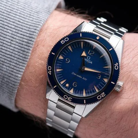 Omega Seamaster 300 234.30.41.21.03.001 41mm Stainless steel Blue