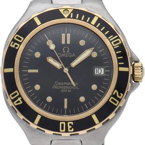 Omega Seamaster 396.1042 36mm Yellow gold and stainless steel Black