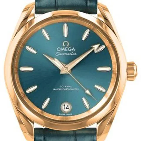 Omega Aqua Terra 150M 220.53.34.20.10.001 34mm Moonshine gold Green