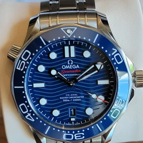 Omega Seamaster Diver 300M 210.30.42.20.03.001 42mm Stainless steel Blue