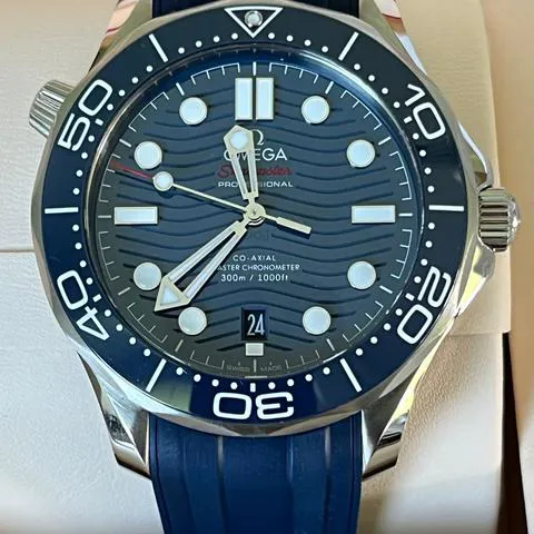Omega Seamaster Diver 300M 210.32.42.20.03.001 42mm Stainless steel Blue