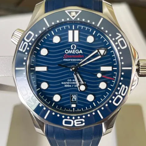 Omega Seamaster Diver 300M 210.32.42.20.03.001 42mm Stainless steel Blue 1