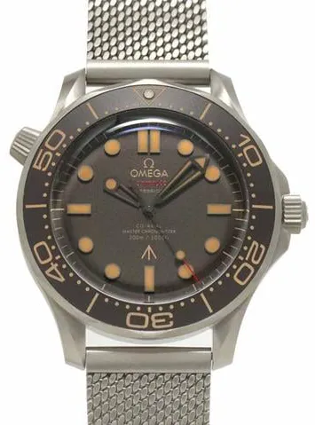 Omega Seamaster Diver 300M 210.90.42.20.01.001 42mm Titanium Brown