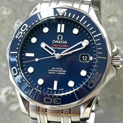 Omega Seamaster Diver 300M 212.30.41.20.03.001 41mm Stainless steel Blue